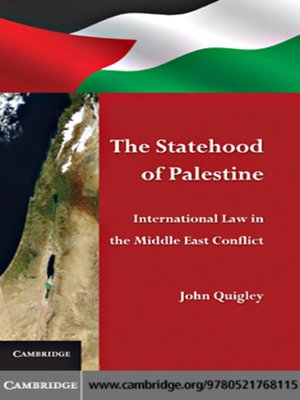 cover image of The Statehood of Palestine